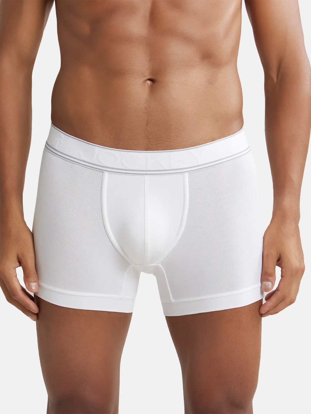 

Jockey Stretchable Trunk with Natural StayFresh Properties-HG16, White