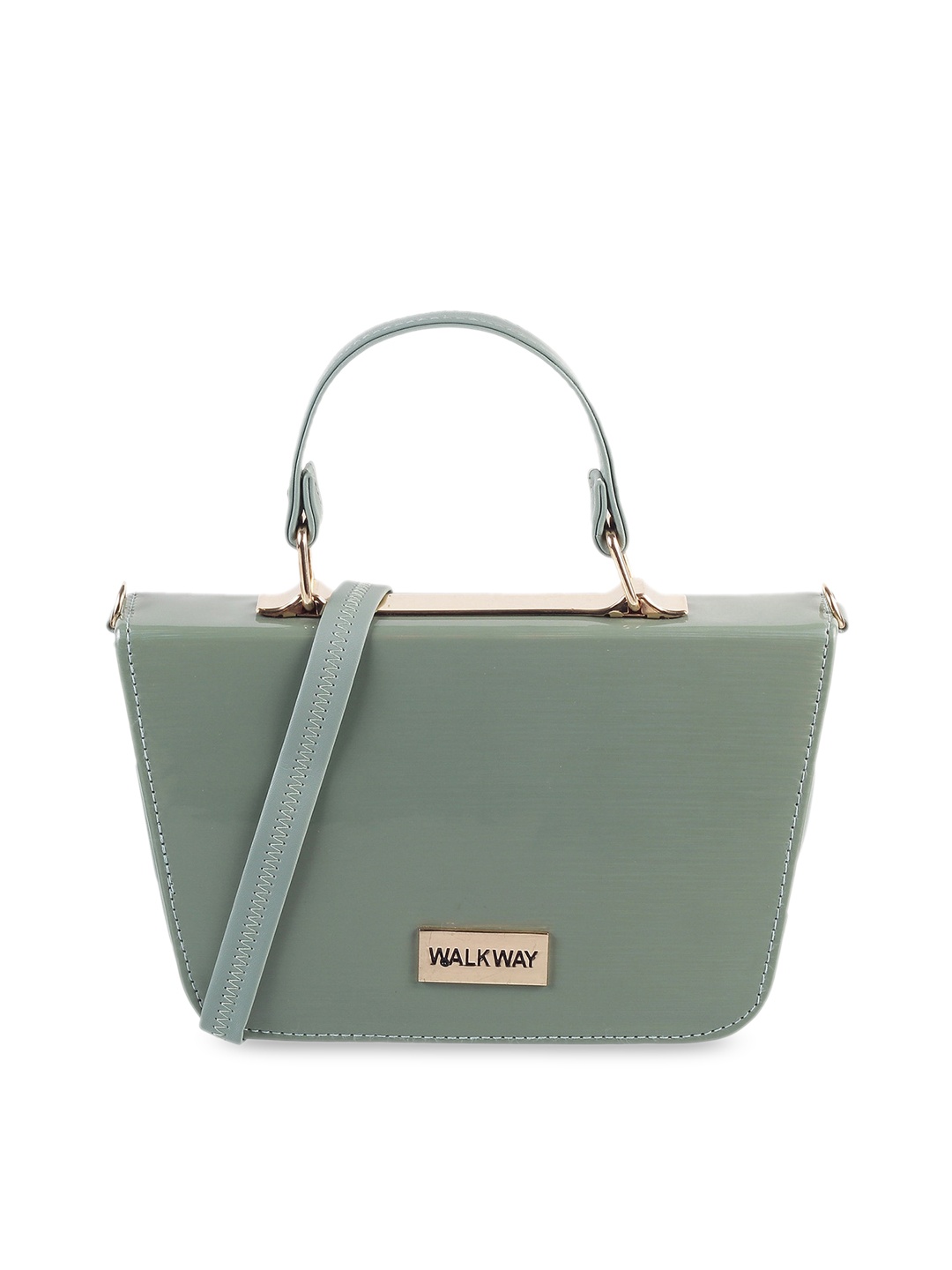 

WALKWAY by Metro Women Structured Satchel, Sea green