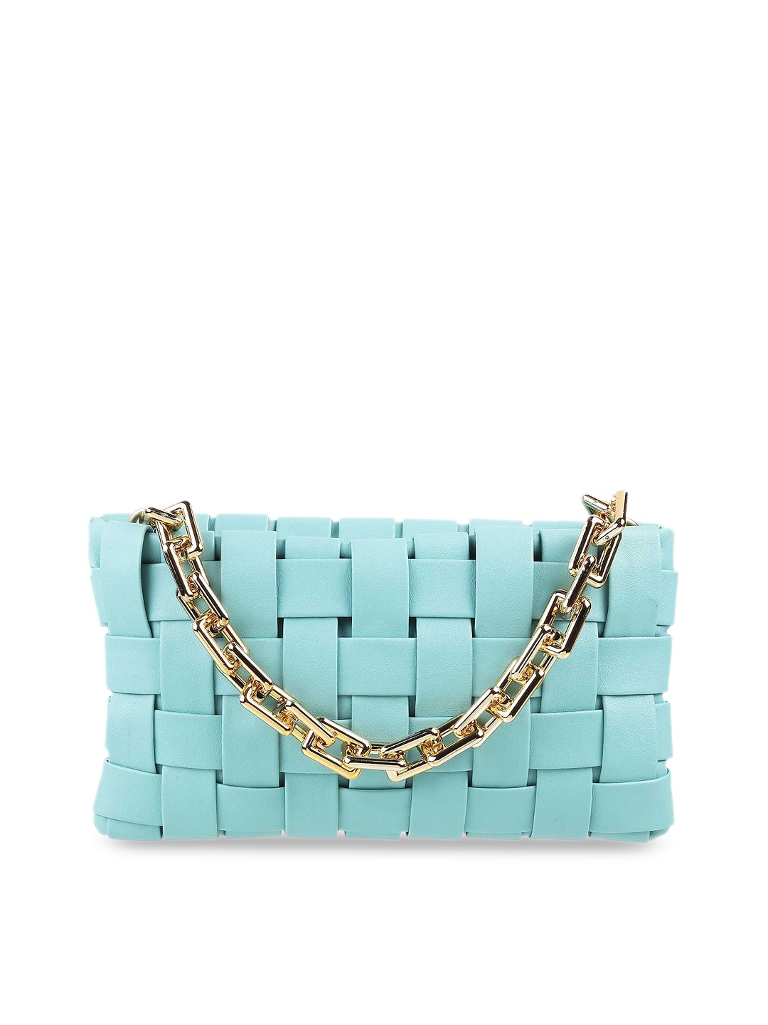 

Mochi Geometric Swagger Sling Bag, Blue