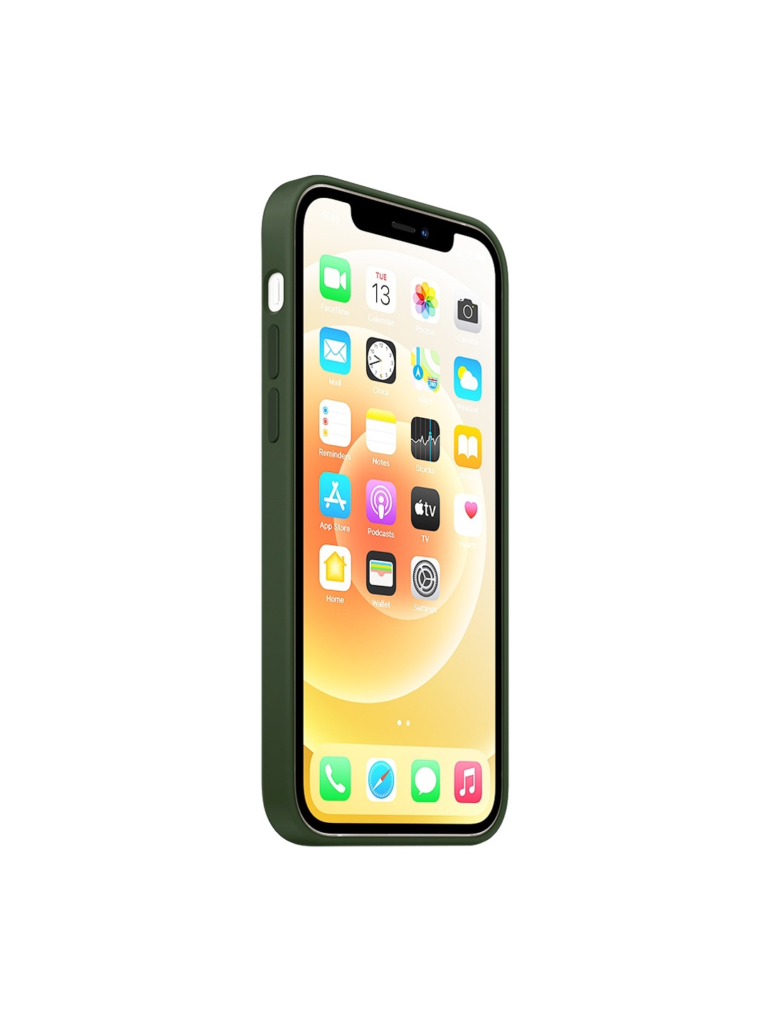 

TREEMODA iPhone 13 Mini Back Case, Green