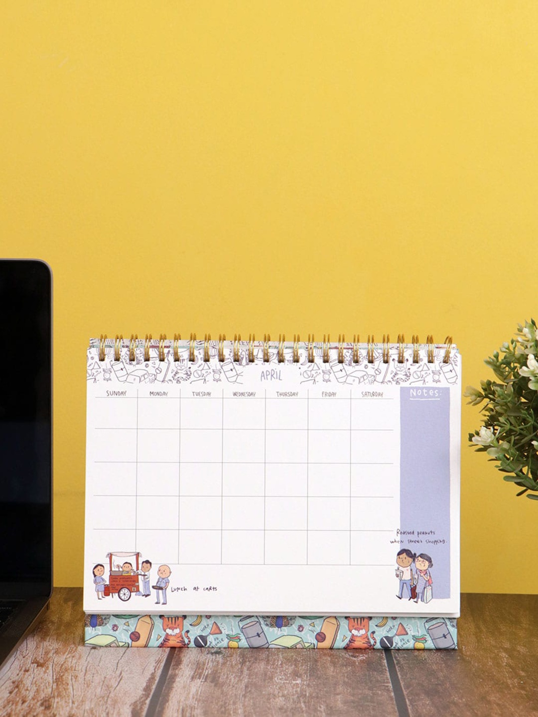 

Alicia Souza Endearing Desk Calendar Gift Set, Blue