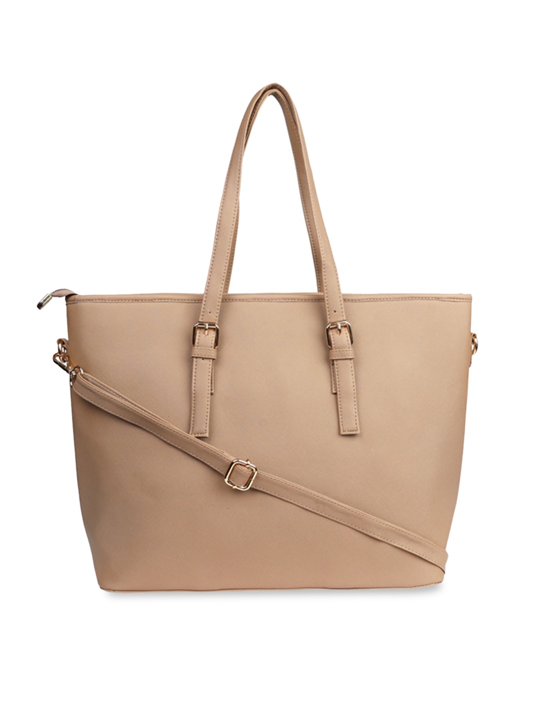 

LEGAL BRIBE PU Shopper Tote Bag, Khaki