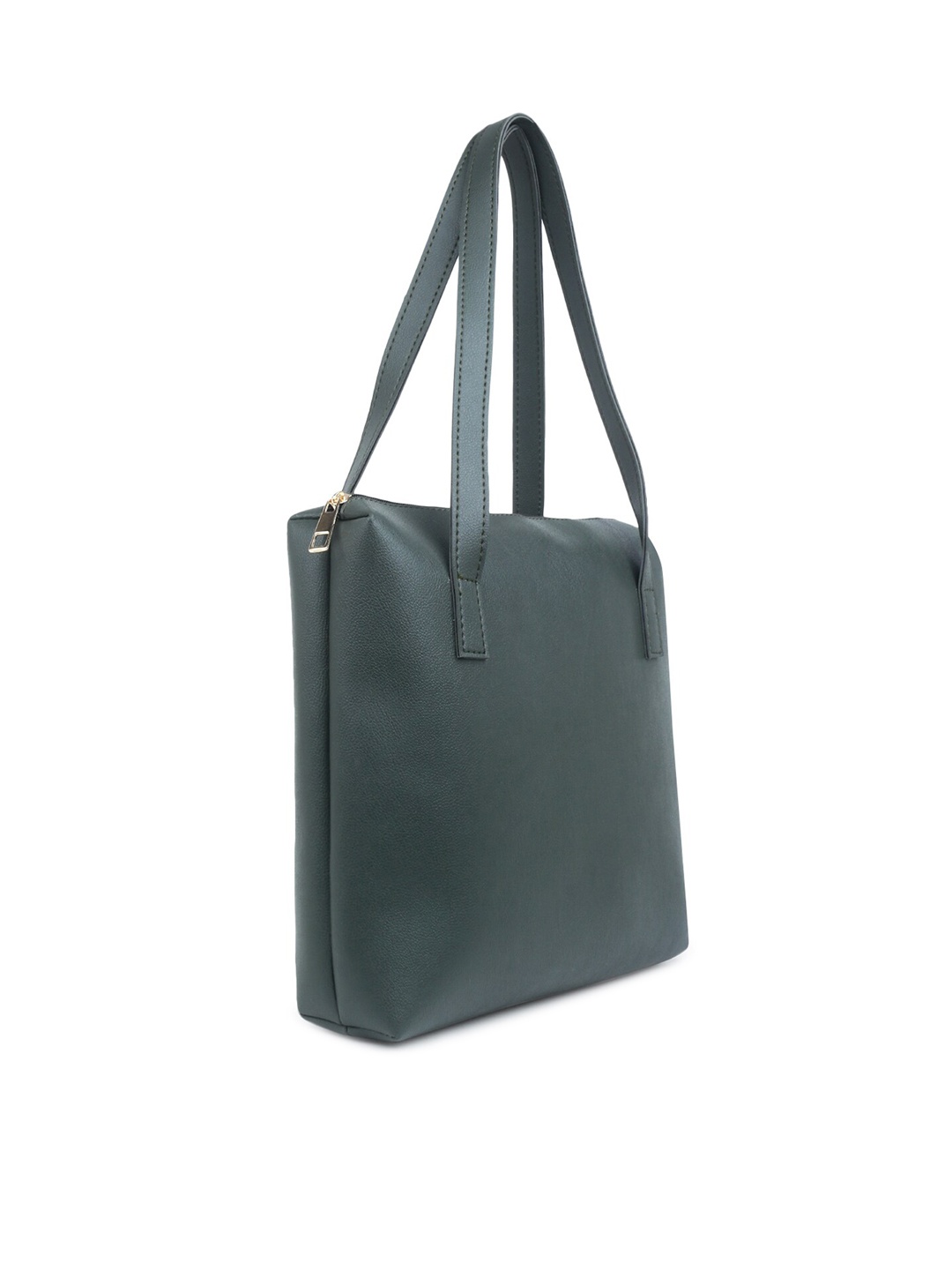 

LEGAL BRIBE Water Proof Oversized Structured Shoulder Bag, Green
