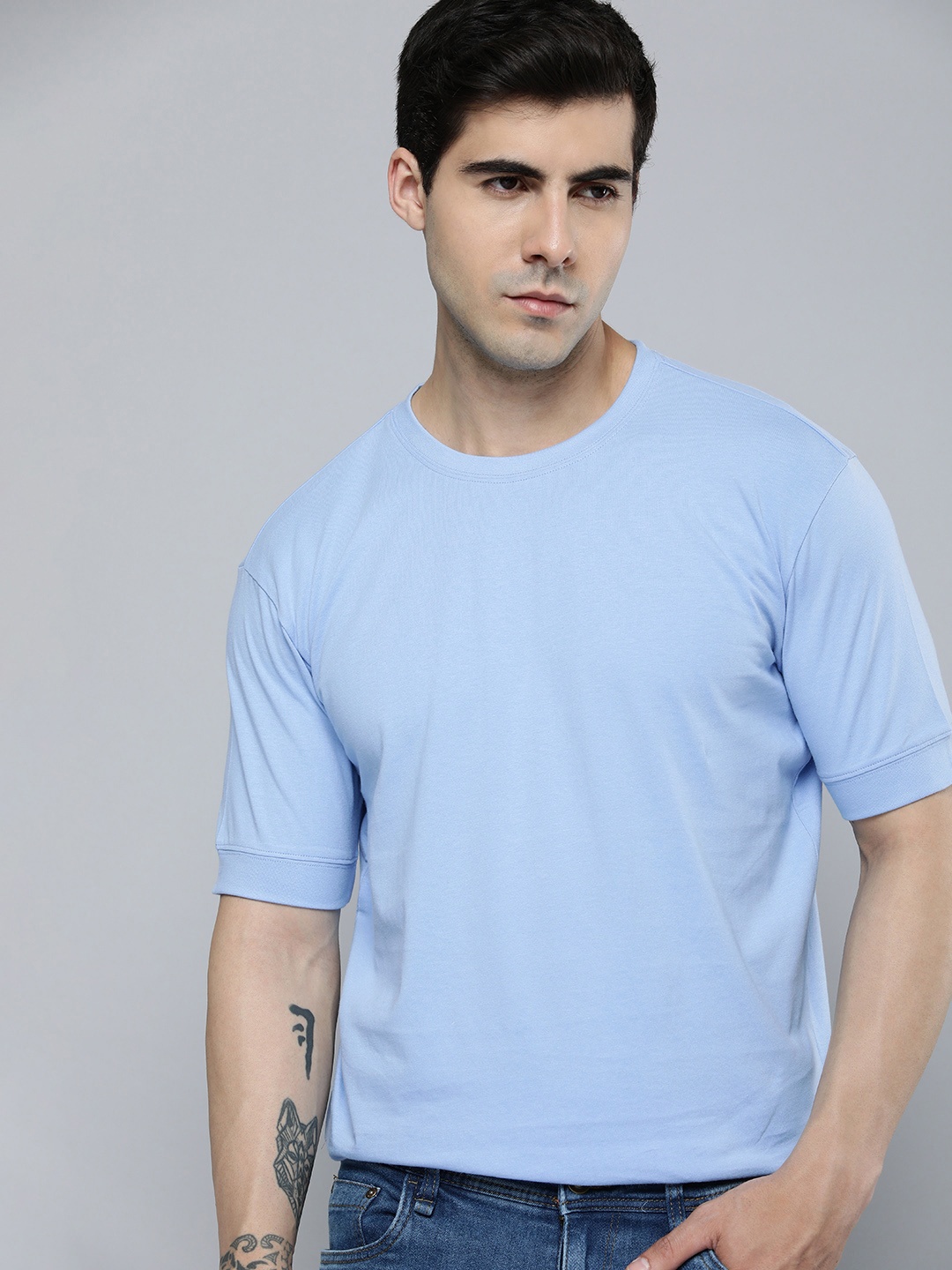 

ether Solid T-shirt, Blue