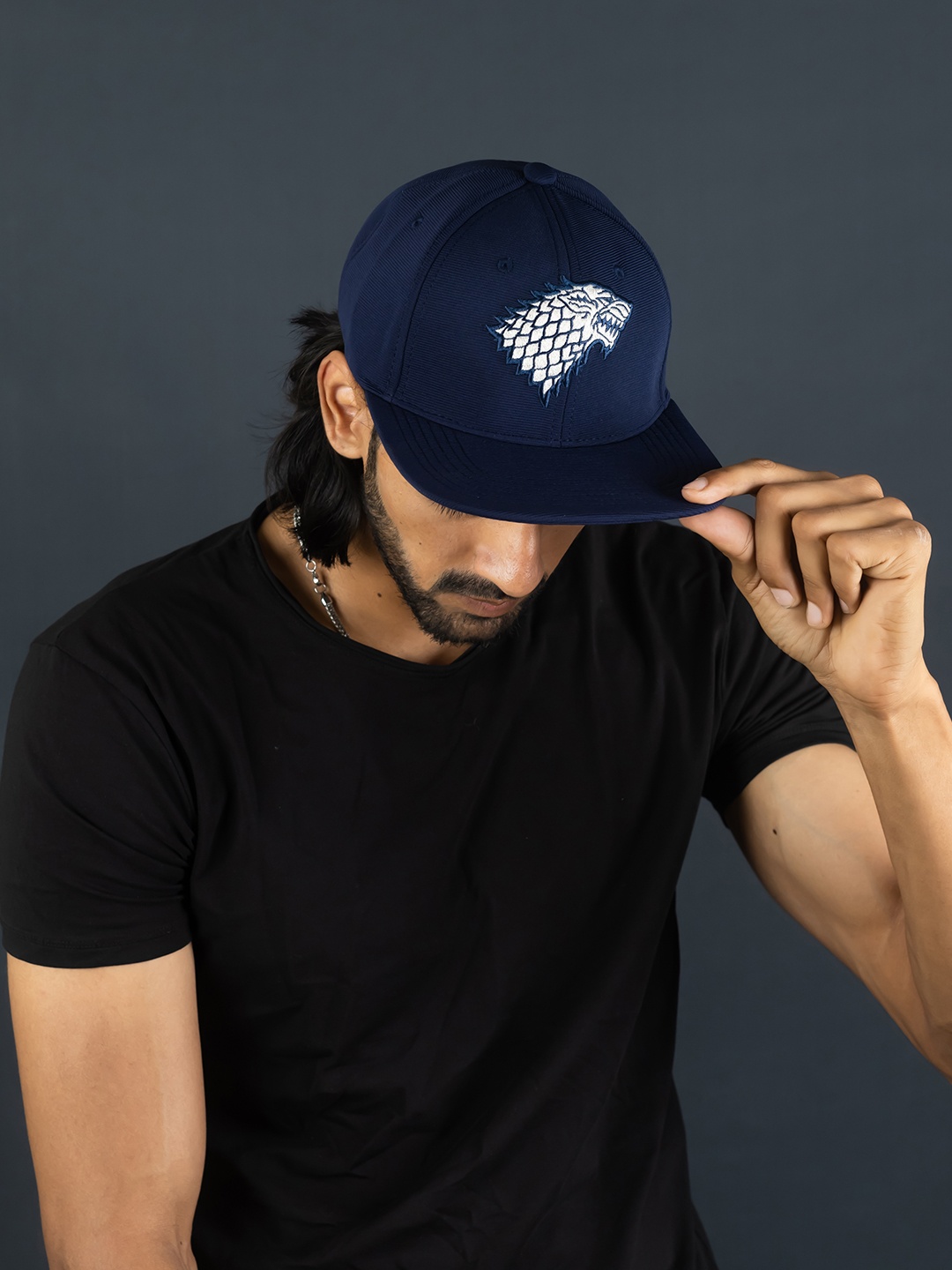 

Balenzia Men Game of Thrones Baseball Cap, Navy blue