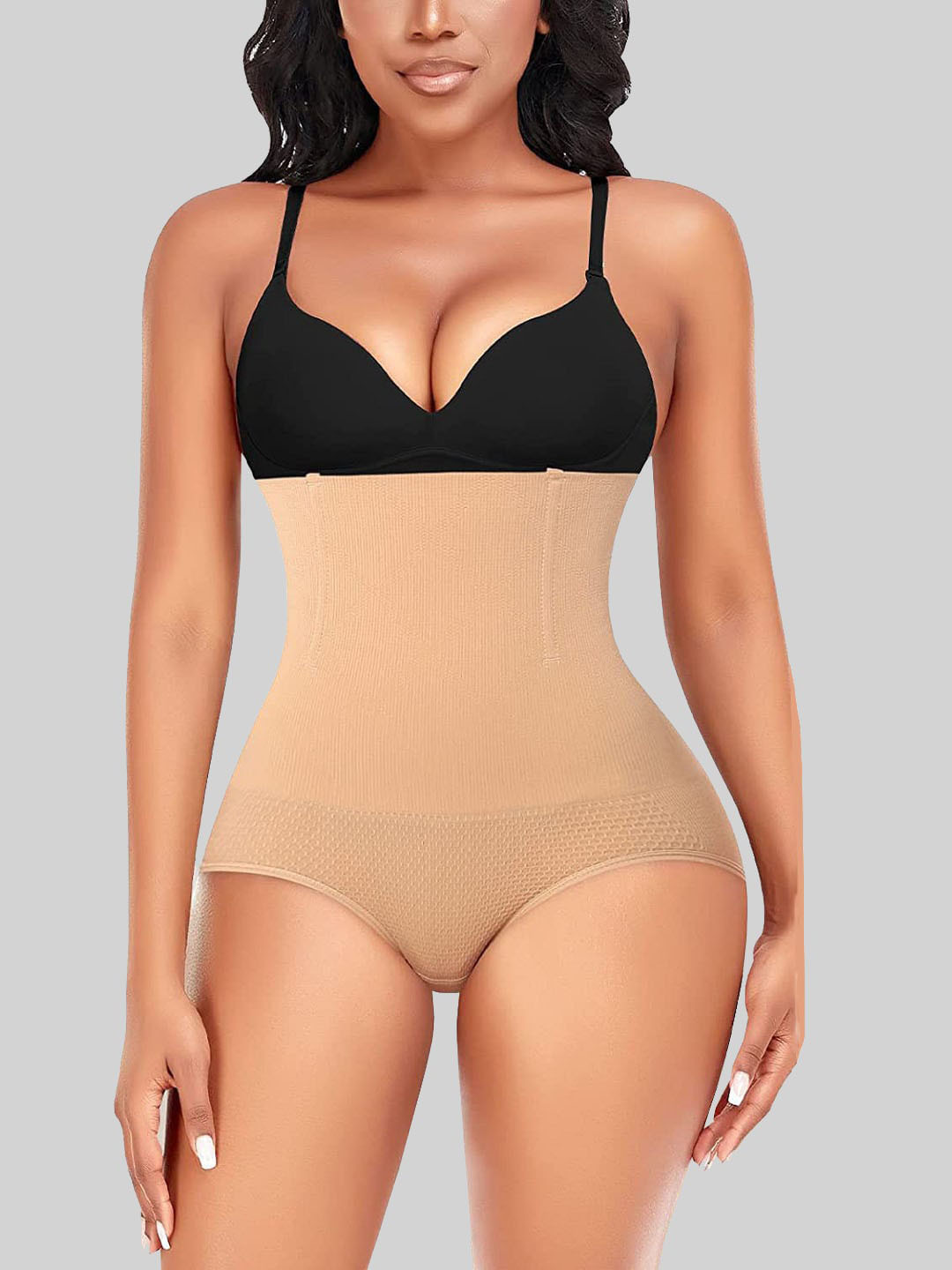 

HSR High-Rise Tummy & Thigh Shapewear, Cream