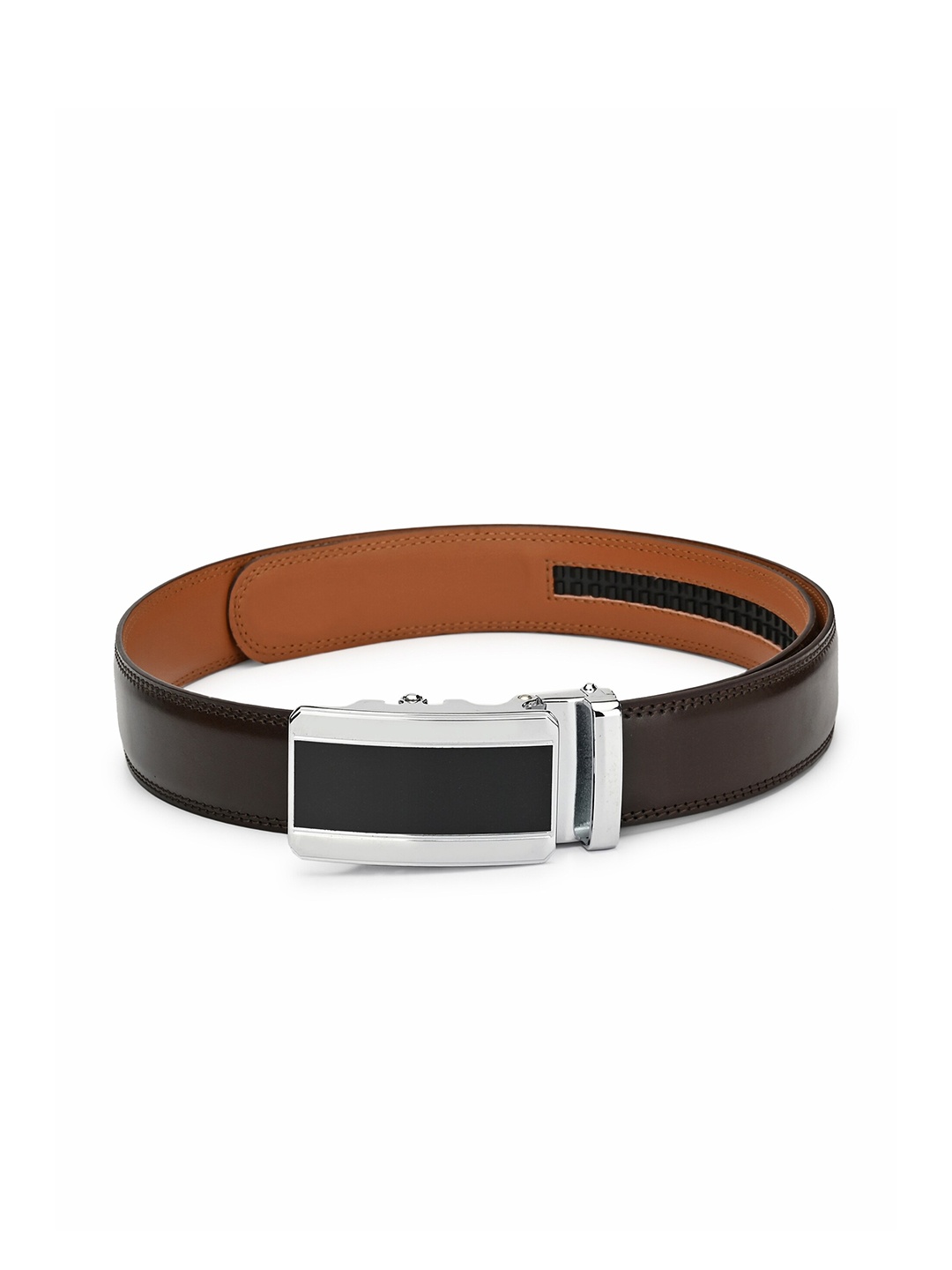 

Pacific Gold Men Genuine Leather Belt, Brown