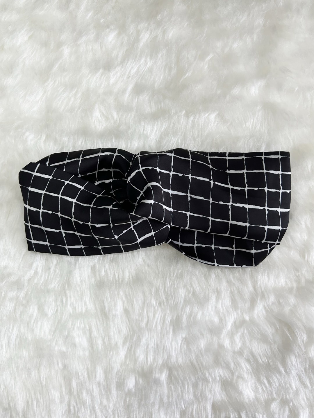 

mackly Women Checked Chill Wrap, Black