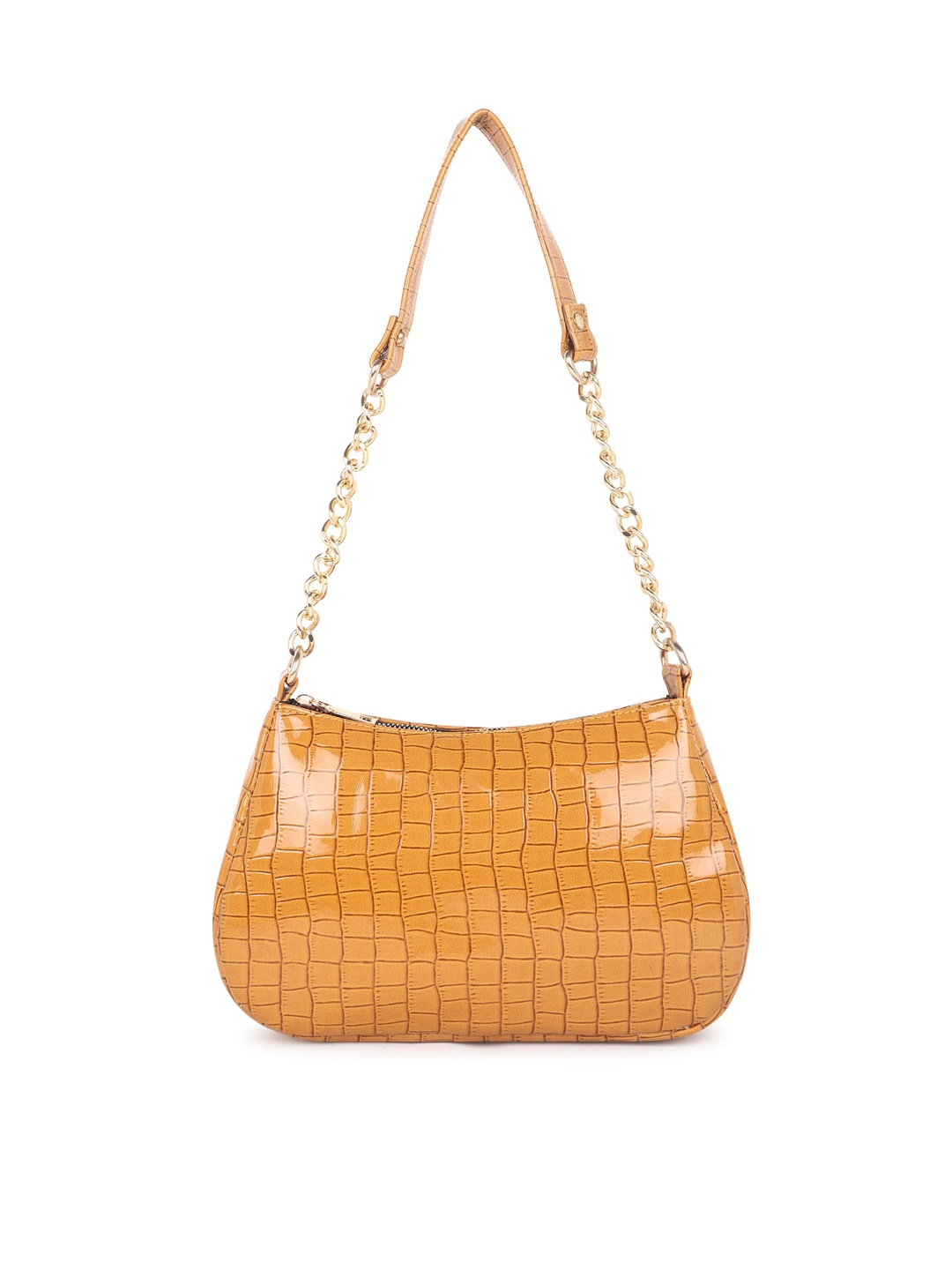 

Stropcarry Women Textured Shoulder Bag, Yellow