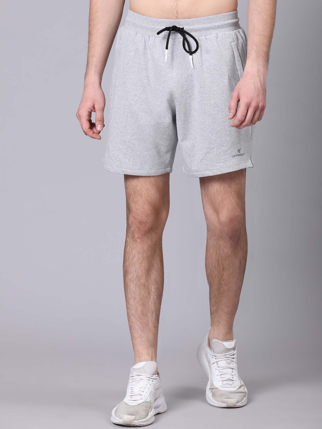 

Dpassion Men Running Sports Shorts, Grey