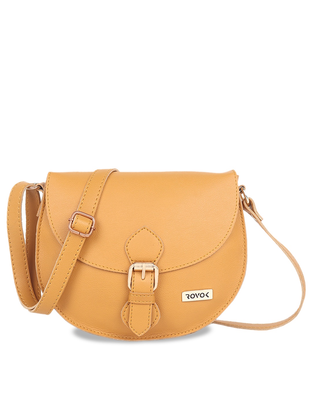 

ROVOK Structured Sling Bag, Tan