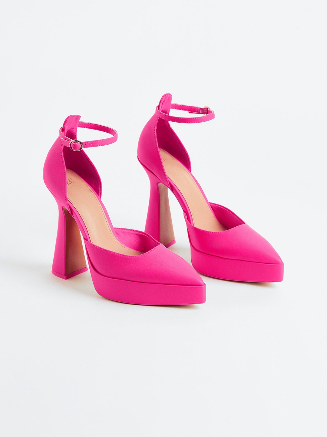 

H&M Women Platform Court Shoes, Pink