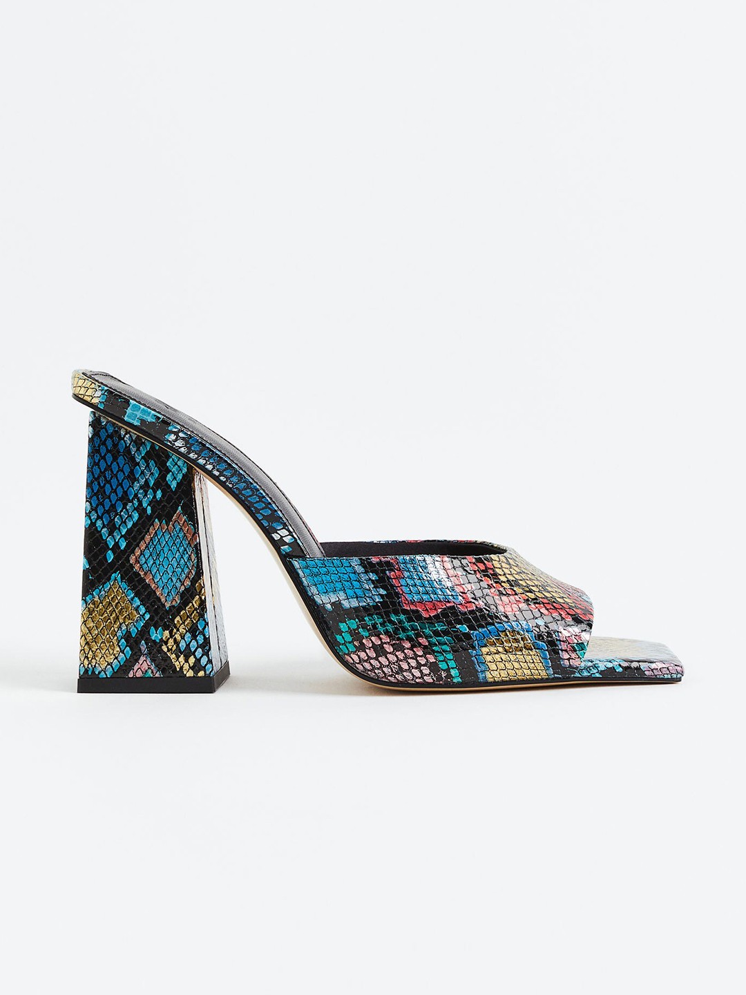 

H&M Women Mules, Blue