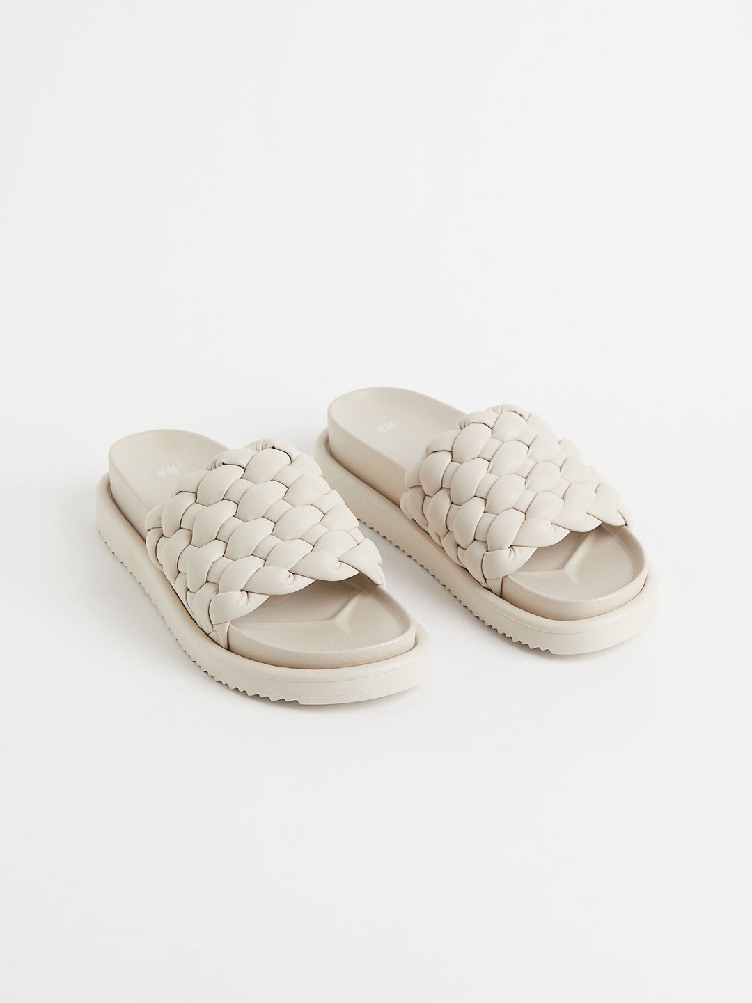 

H&M Women Sliders, Beige