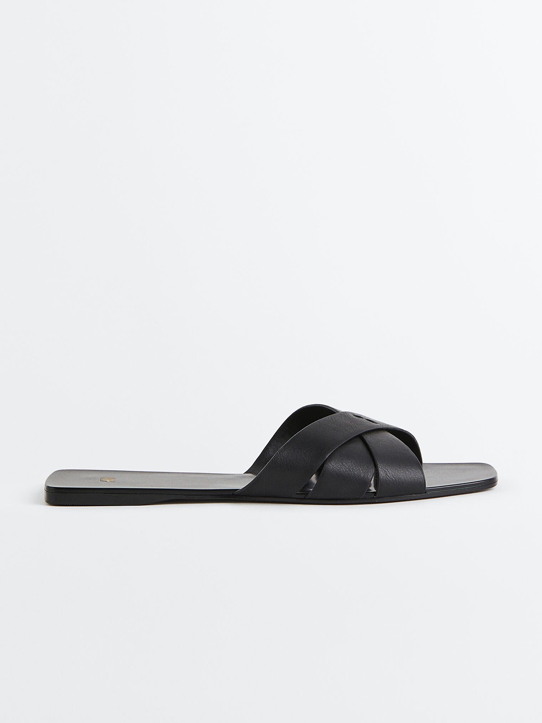 

H&M Women Slides, Black