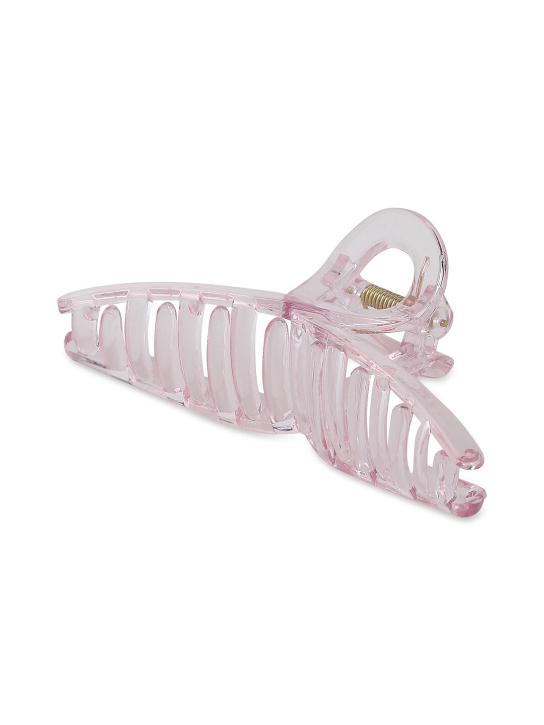 

Accessorize Women Translucent Claw Clip, Pink