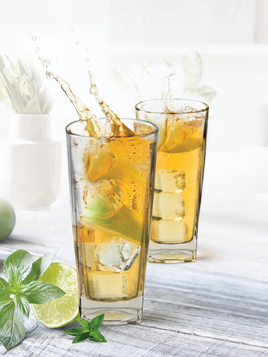

Treo Atlas Tall Glass 6 Pieces Transparent Tumblers 280 ml Each