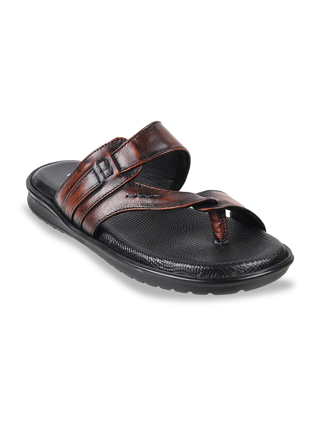 

WALKWAY by Metro Men Textured Comfort Sandals, Brown