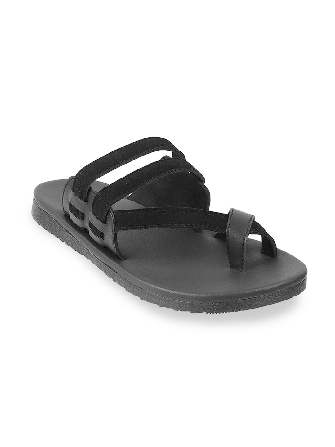 

WALKWAY by Metro Men Slip-On Comfort Sandals, Black