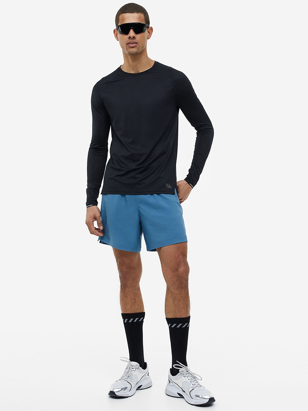 

H&M Men Running Shorts, Blue