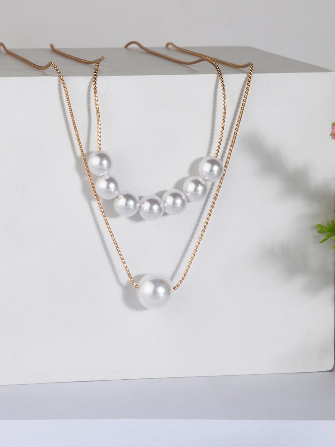 

ToniQ Gold-Plated Layered Necklace