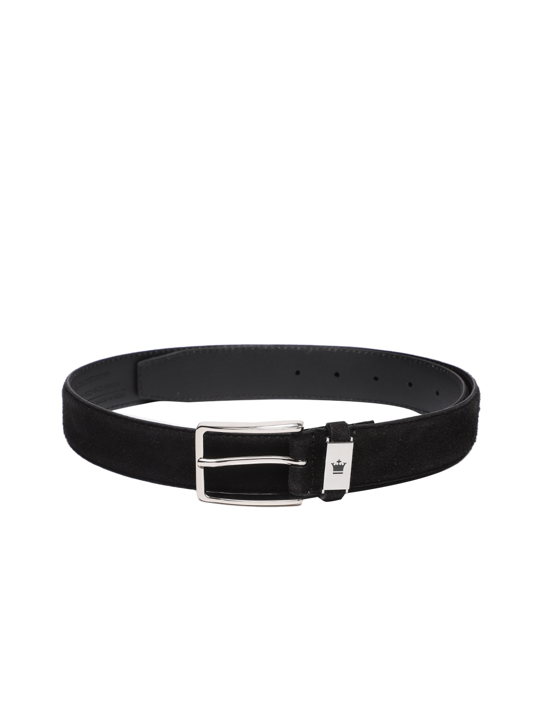 

Louis Philippe Sport Men Textured Leather Belt, Black
