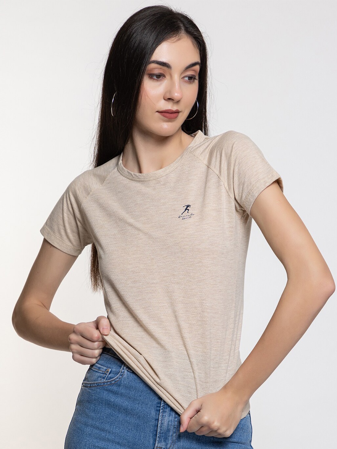 

ARMISTO Cotton Dri-FIT Top, Beige