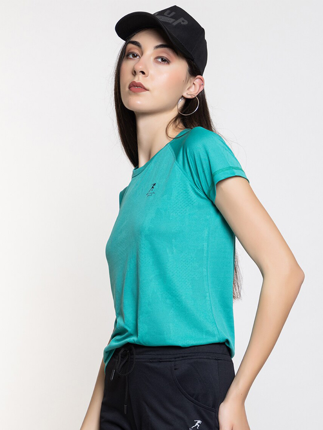 

ARMISTO Textured Top, Teal