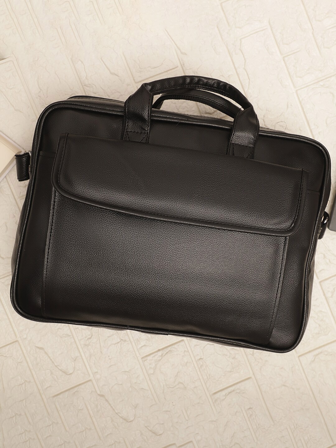 

ELLIS Men Padded Laptop Bag, Black