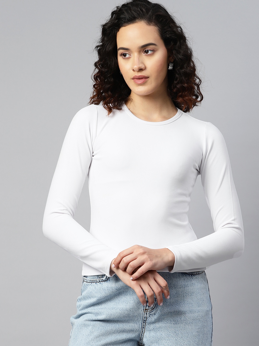 

Popnetic Crop Top, White