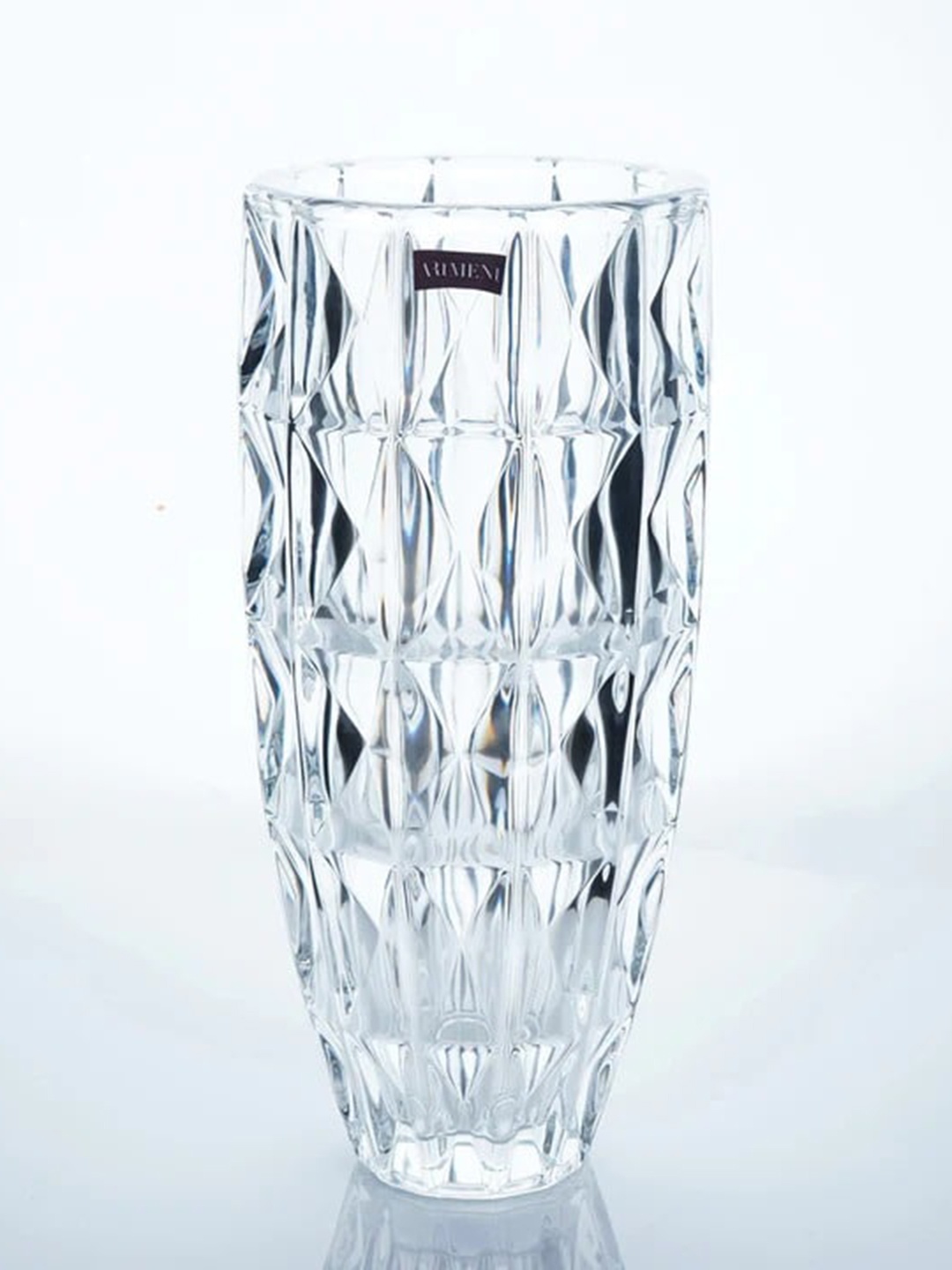 

THE ARTMENT Transparent Modern Art Crystal Heights Vase 2500g