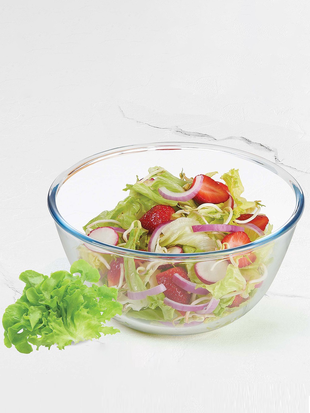 

Treo 200 Ovensafe Transparent Mixing Borosilicate Glass Bowl 2.1 L