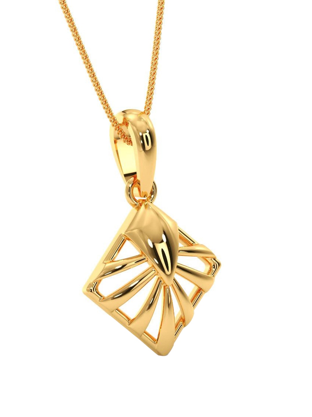 

CANDERE A KALYAN JEWELLERS COMPANY18K BIS Hallmark Leightweight Gold Pendant