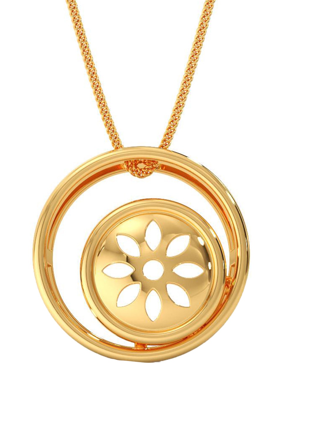 

CANDERE A KALYAN JEWELLERS COMPANY 18K BIS Hallmark Pendant - 1 g, Gold