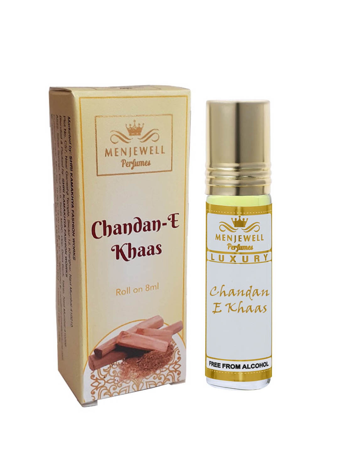 

Menjewell Chandan-E Khass Woody Attar - 8ml, Yellow