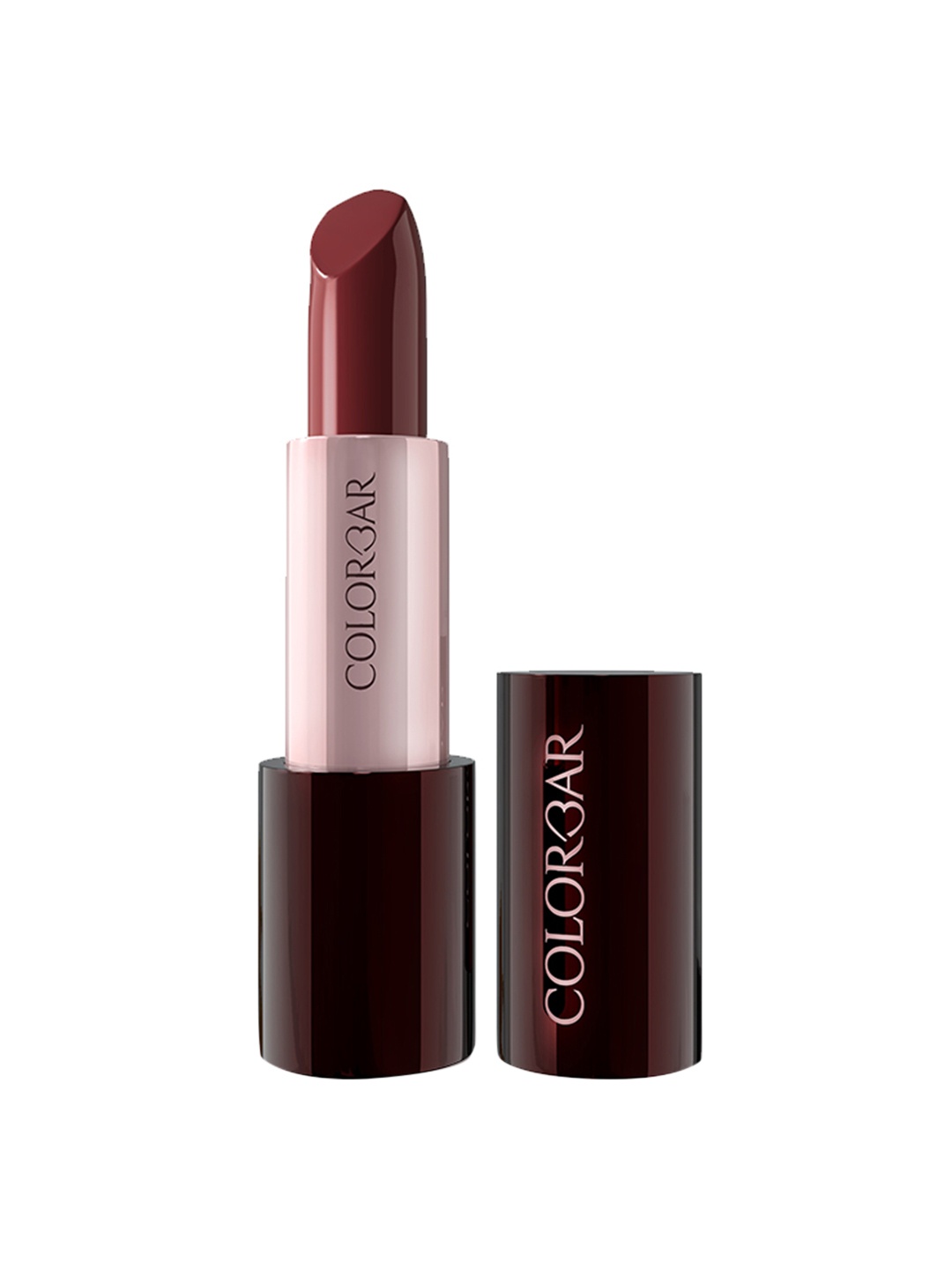 Colorbar Take Me As I Am Vegan Creme Refillable Lipstick with Vit E - Flirtatious Pink 005, Burgundy