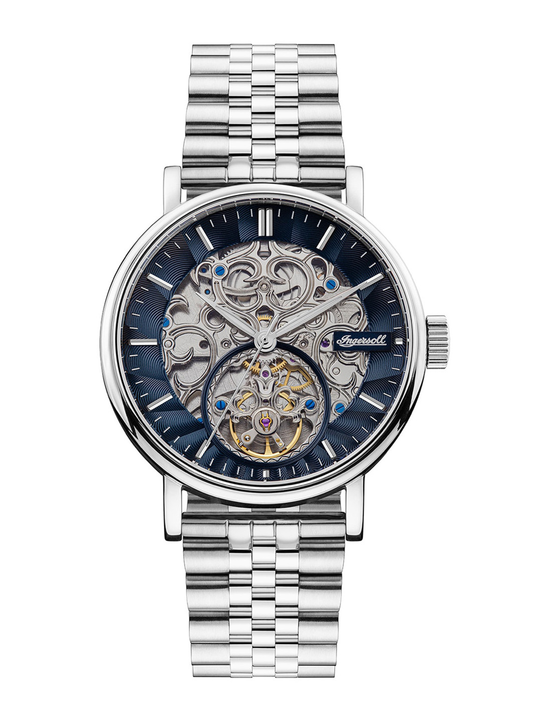 

Ingersoll The Charles Men Stainless Steel Bracelet Style Analogue Automatic Watch I05807, Black