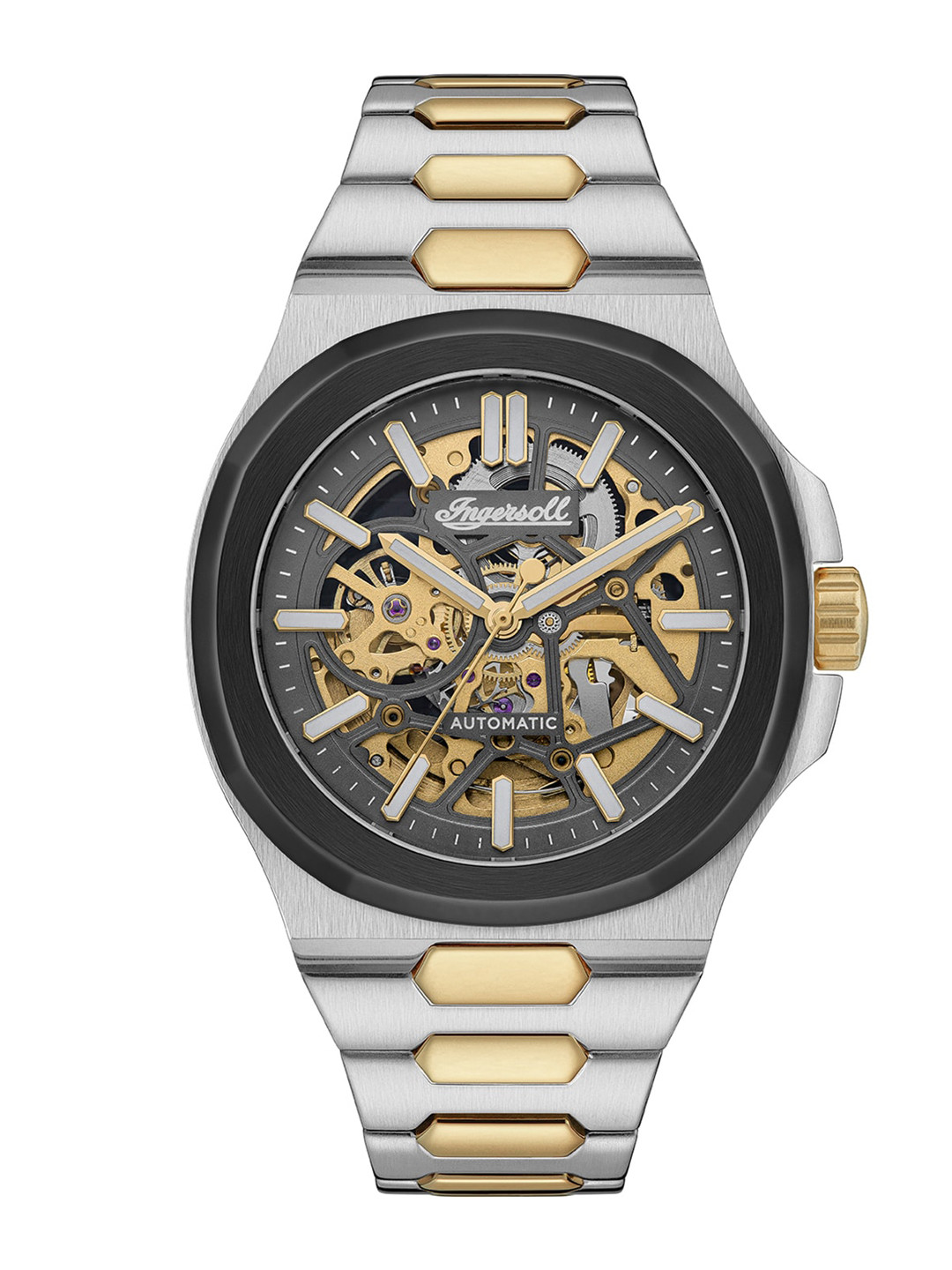 

Ingersoll The Catalina Men Stainless Steel Bracelet Style Analogue Automatic Watch I12504, Grey