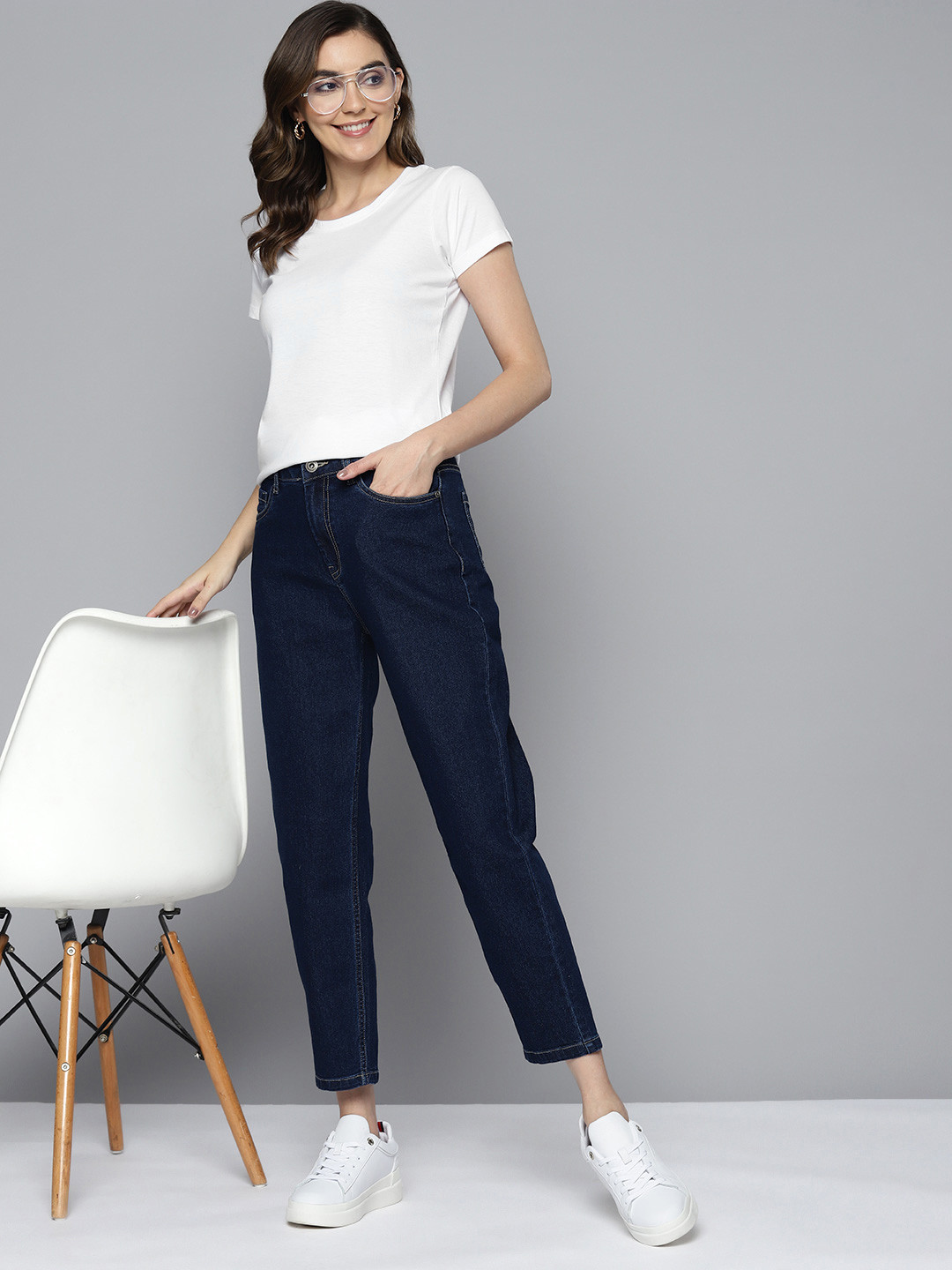 

Mast & Harbour Pure Cotton T-shirt, White