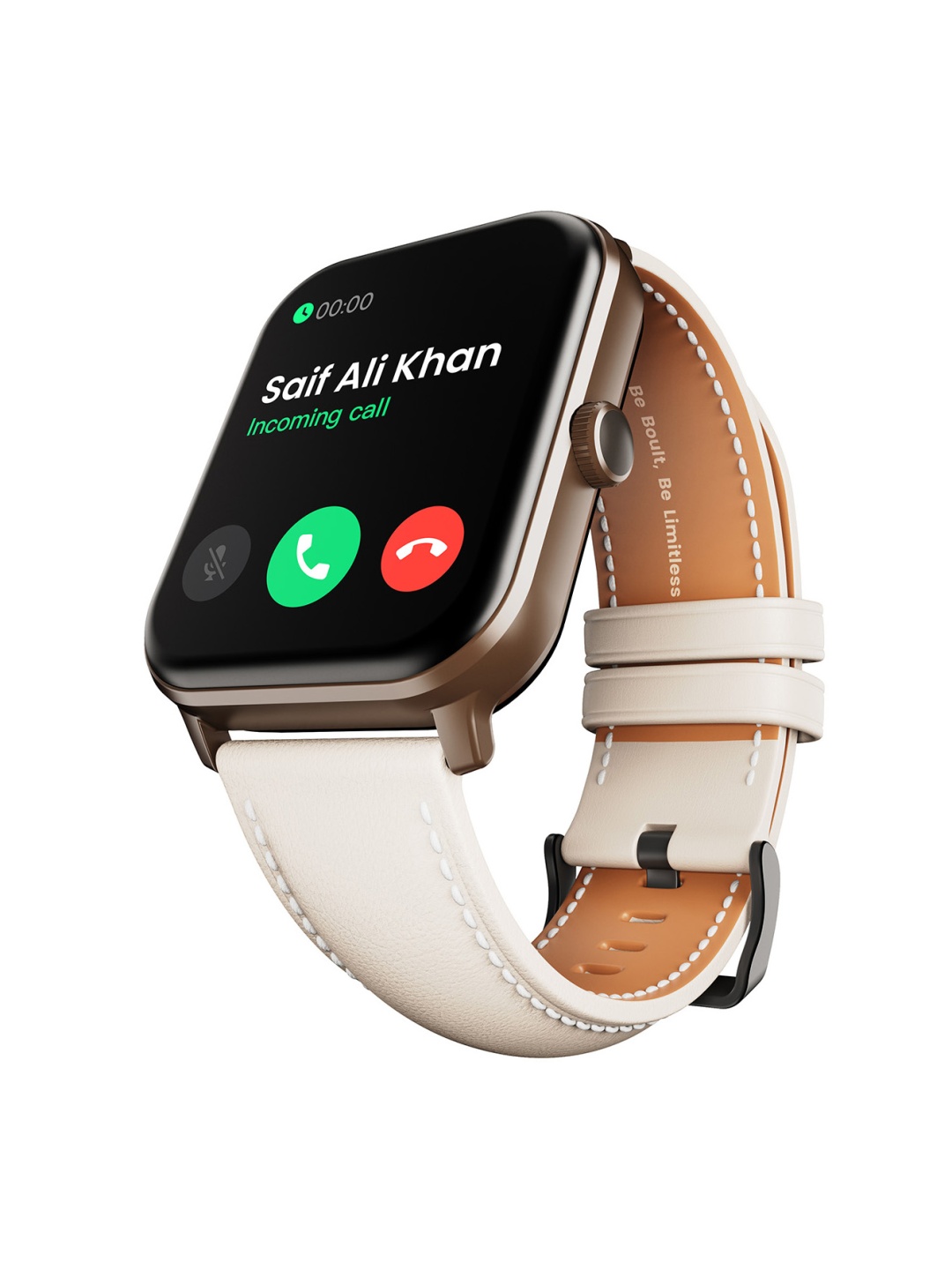 

Boult Drift+ 1.85" HD Display, Working Crown, Health Tracker Smart Watch, Black