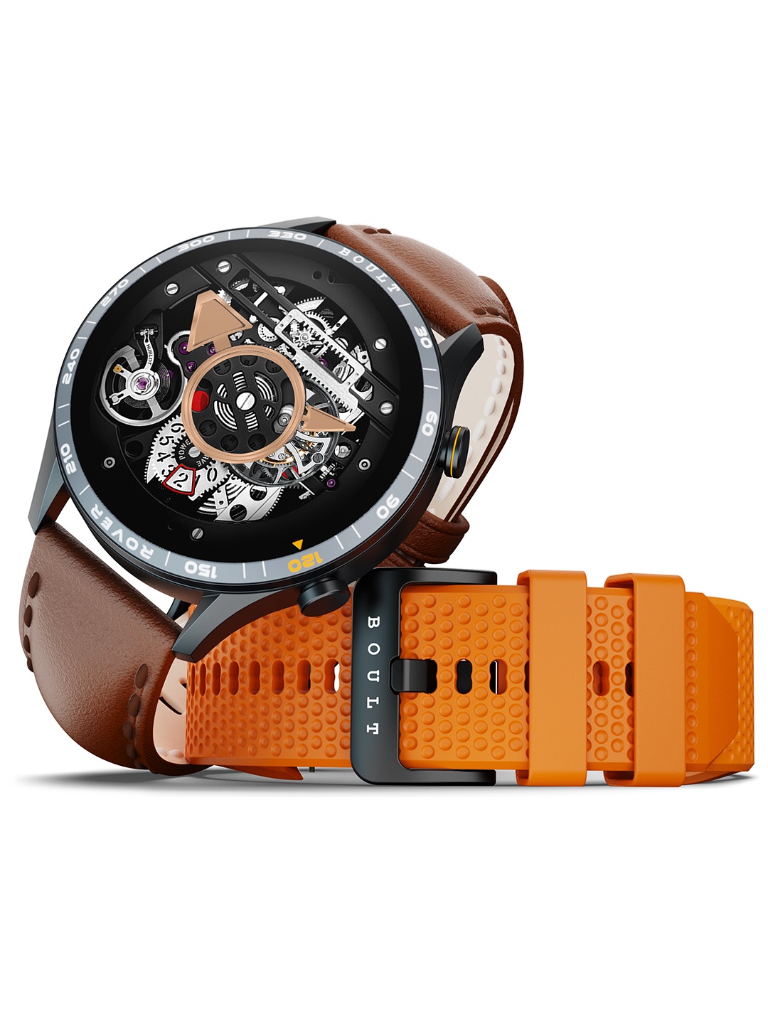 

Boult Rover Classic Switch Smart Watch, Brown