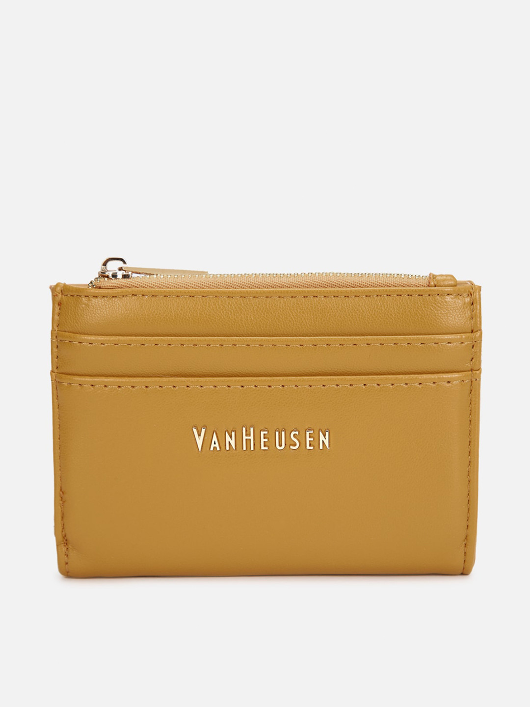 

Van Heusen Woman Two Fold Wallet with SD Card Holder, Yellow