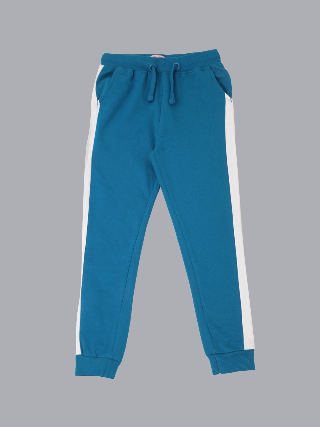 

PIPIN Girls Slim Fit Cotton Joggers, Teal