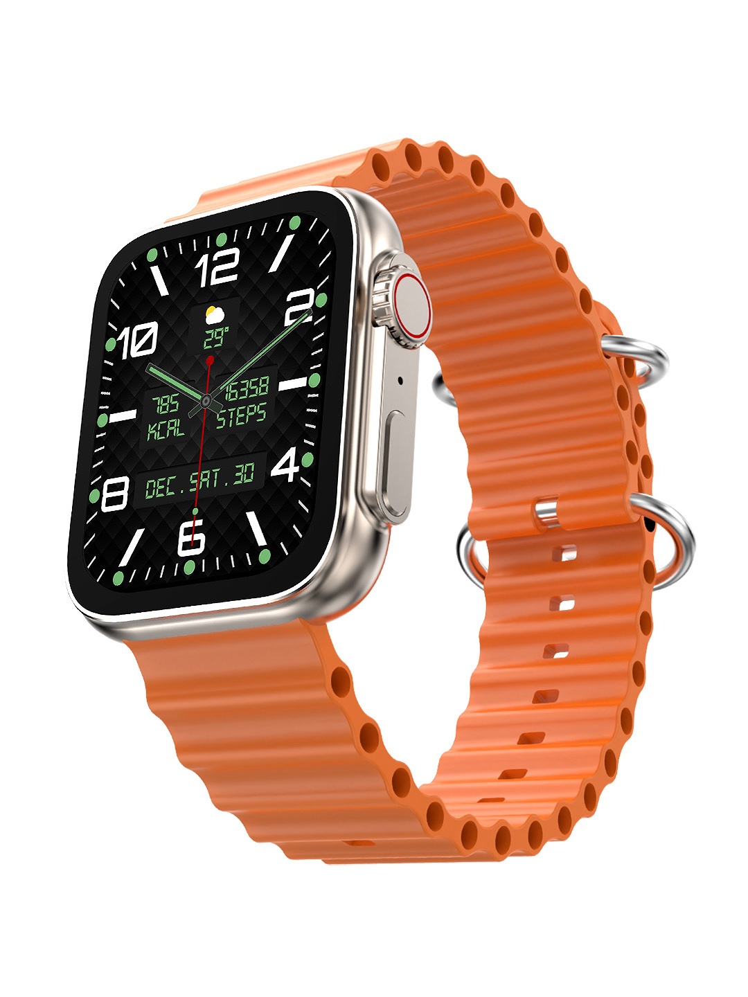 

Fire-Boltt Orange Supernova 1.78 inch AMOLED 368*448px High Resolution Smart Watch