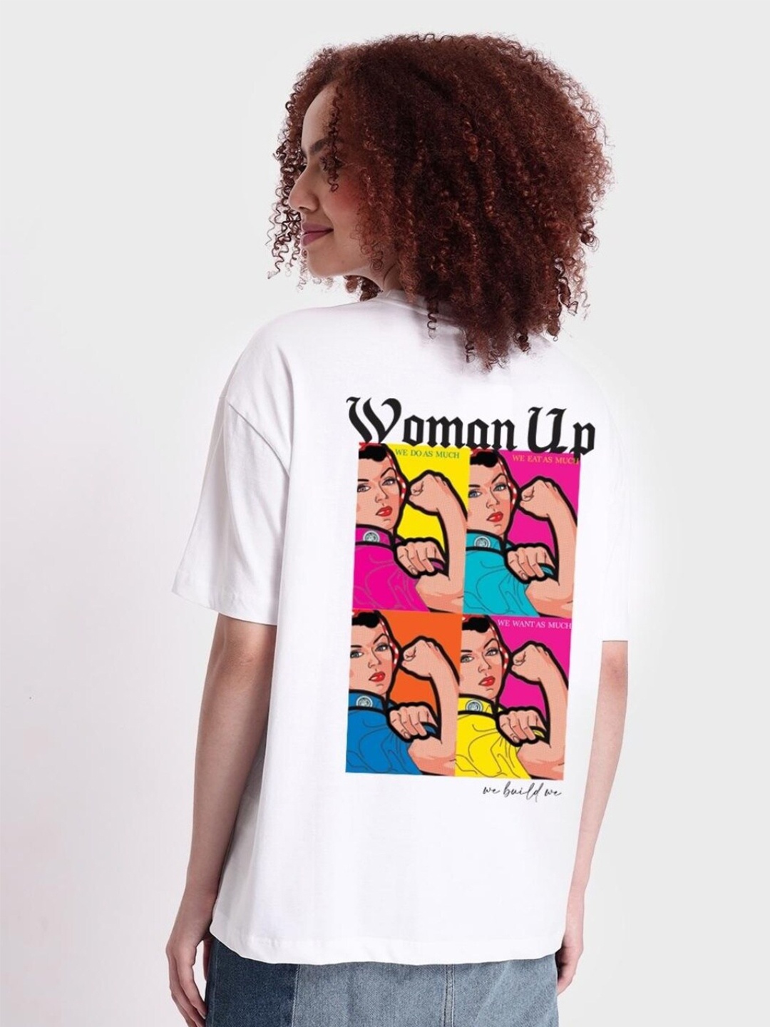 

Bewakoof Graphic Printed Cotton T-shirt, White