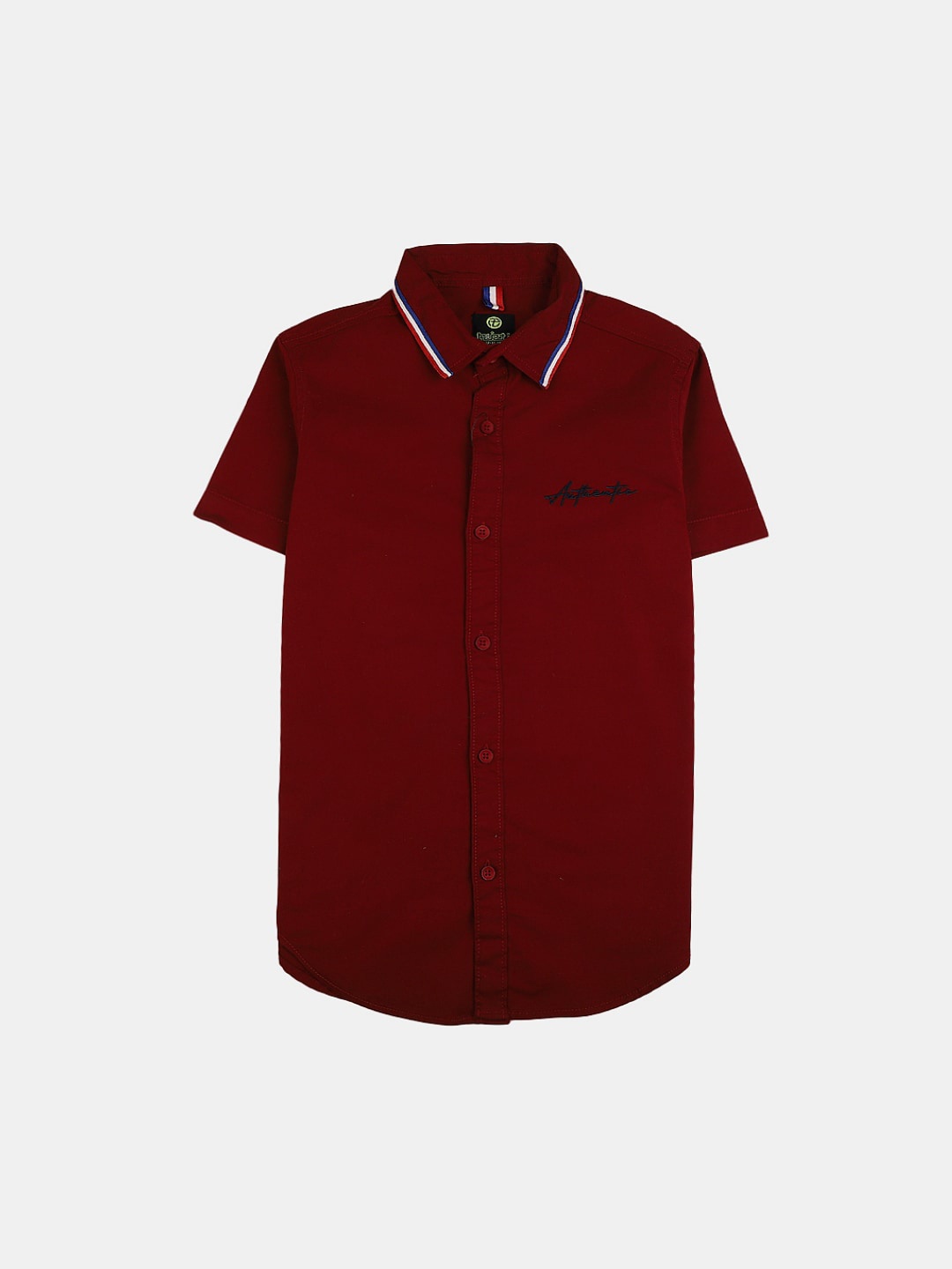 

V-Mart Boys Cotton Classic Opaque Casual Shirt, Maroon