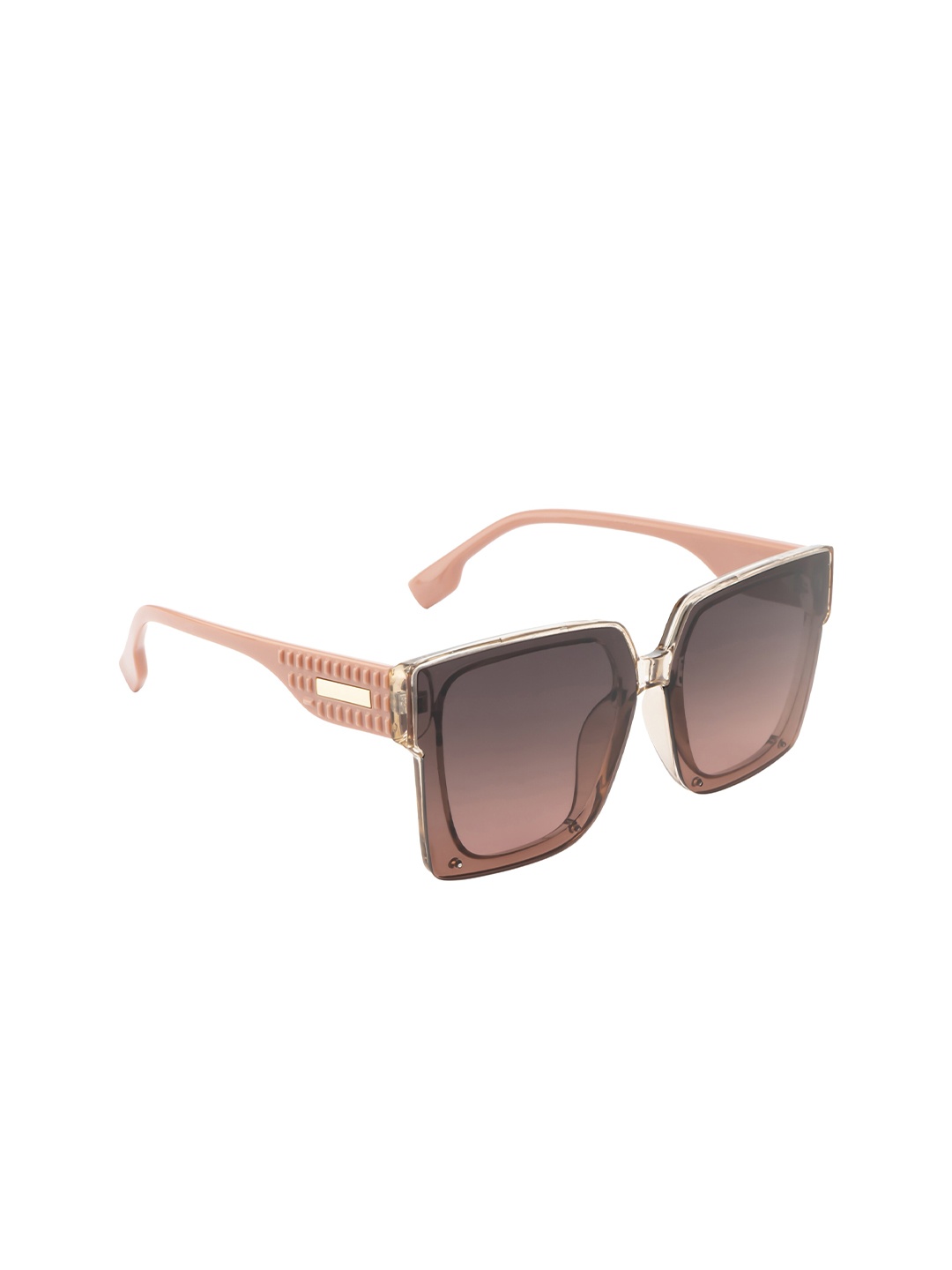 

DressBerry Women Square Sunglasses with UV Protected Lens M23139, Transparent