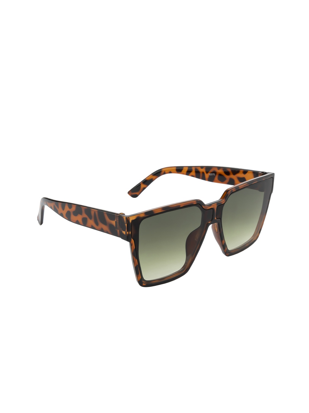 

DressBerry Women Square Sunglasses with UV Protected Lens M23181, Brown