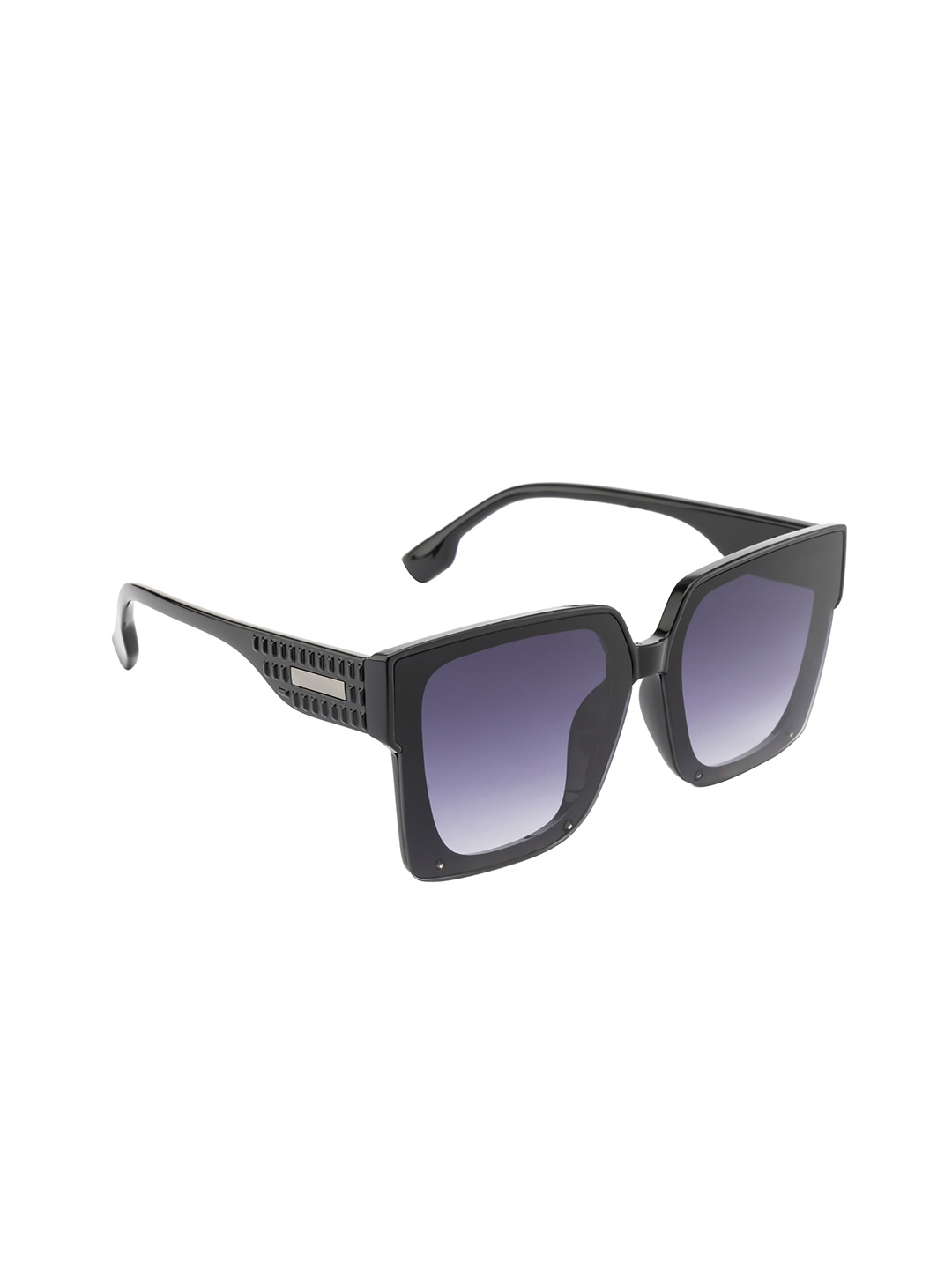 

DressBerry Women Square Sunglasses with UV Protected Lens M23142, Black