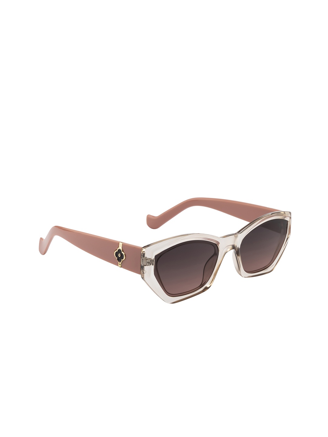 

DressBerry Women Cateye Sunglasses with UV Protected Lens M23152, Brown